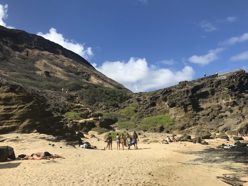 Complete your trip to Hawaii with a visit to Halona Blowhole and Eternity Beach